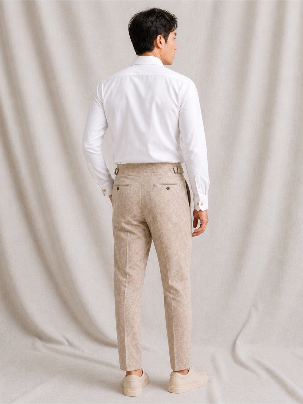 Ralph Lauren Purple Label Lamb Suede Pants – Size 30 (Made in Italy) - Picture 2 of 7